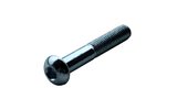 Screw round head M8x50mm