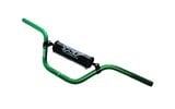 Handlebar aluminium d.22mm with pad YCF Pit Bike / Dirt Bike green