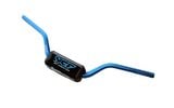 Handlebar aluminium Fatbar d.22mm with pad YCF Pit Bike / Dirt Bike blue