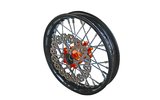 Front Wheel - CNC hub orange w/ disc Pit Bike YCF50A