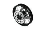 Rear Wheel - CNC hub black w/ disc + sprocket Pit Bike YCF50A
