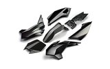 Plastic Kit black Pitbike YCF Pilot after 2018 / Factory SP after 2017