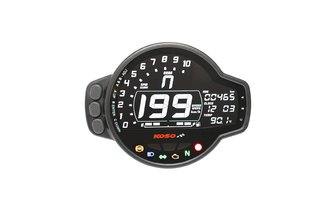 Nopeusmittari digitaalinen Koso MS-01 0-199 km/h / homologisoitu