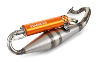 Exhaust Stage6 Pro Replica MK2 Orange Minarelli vaaka / Kiina 2-tahti