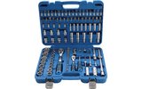 Socket Set wave BGS 6.3 mm (1/4") + 12.5 mm (1/2") drive 108 pcs.