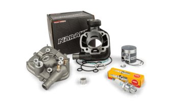 Sylinterisarja kannella Naraku 70cc Peugeot pystysuora LC