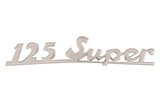 Badge Vespa Super 125cc chrome