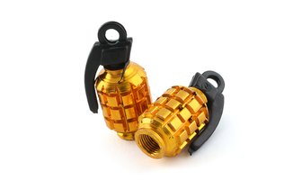 Venttiilikorkit STR8 Grenade kulta
