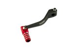 Shift Lever folding Derbi aluminium carbon look / red