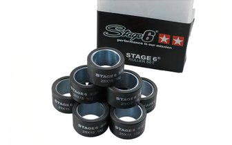 Variaattorin painot (x8) Stage6 Maxidrive 25x15mm - 16g