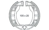 Brake Shoes 105x20mm RMS Piaggio Ciao