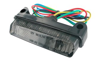 LED-takavalo STR8 vilkuilla, musta linja, yleismalli