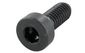 Ruuvi M4x10 / teräs musta kupukanta DIN 6912 / 8.8