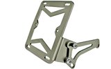 License Plate Holder side-mount grey