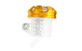 Brake Fluid Reservoir aluminium / gold
