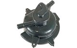 Water Pump complete w/ cover carbon look Peugeot vertical LC