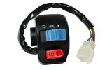 Switch unit for handlebar, right-hand, complete