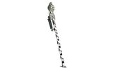 Side Stand twisted Peugeot 103 MVL / Vogue / SP chrome