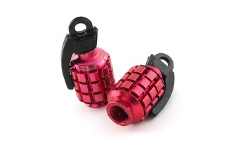 Venttiilikorkit STR8 Grenade punainen