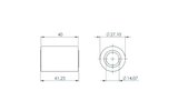 Silentblock / Buffer swingarm 14x27x41,25x40mm Yamaha DT