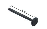 Exhaust Valve short 64mm 50cc China-based scooter / GY6