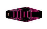 Seat Cover Stage6 Full Covering black - pink Sherco 50cc before 2006