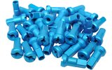 Spoke Nipple Set (x36) MX1 8 mm light blue