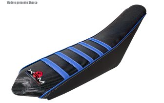 Satulanpäällinen KRM sininen Yamaha DT