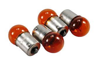 Vilkun polttimo (x4) STR8 12V - 10W BA15S oranssi
