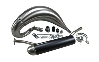 Pakokaasu Tecnigas E-NOX STEEL Derbi Senda vuoteen 1999 asti