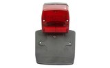 Tail Light with license plate holder Peugeot 103 SPX
