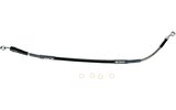 Brake Hose rear braided steel Moose Racing Yamaha 125 - 450