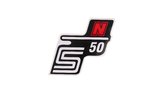 Sticker S50 N red Simson