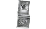 Mounting Clamp skid plate Moose Racing CR 250
