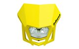 Headlight Polisport LMX H4 yellow RM 01