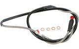 Brake Line front steel braided Moose Racing Yamaha 125 - 450