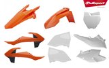 Fairing Kit Polisport KTM SX 125 2016-2018 Orange / White