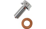 Oil Drain Screw magnetic Moose Racing KLX 450 silver