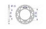 Rear Sprocket Afam aluminum 52 teeth Kawasaki KX / KXF