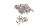 Spokes stainless steel 143.5mm w/ M3.5 nipple 16" Simson