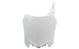 Number Plate front Polisport CRF 450 13- white