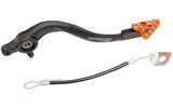Brake Pedal aluminium Moose Racing KTM SX / SX-F / EXC orange
