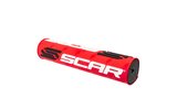Handlebar Pad w/ cross bar Scar S2 red