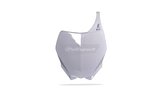 Number Plate front Polisport YZ / YZF white