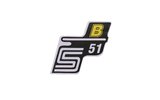 Sticker S51 B yellow Simson