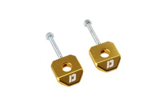 Ketjunkiristin 12mm akseli Doppler Alu CNC kulta Derbi / Gilera / Aprilia