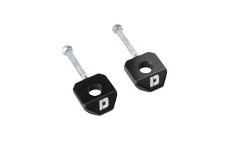 Ketjunkiristin 15mm Doppler Alu CNC musta Derbi / Gilera / Aprilia