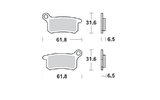 Brake Pads front Moto Master 094612 Sinter Pro Racing GP TC / SX 65