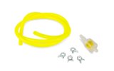 Kit Fuel Hose + Filter MotoForce Racing 5mm neon yellow