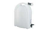 Jerrican / Water Canister Pressol with cap and tap white 20L